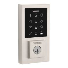 SmartCode Contemporary Touchscreen Keypad - Satin Nickel