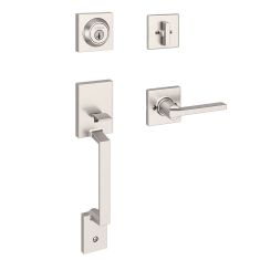 Door Latch - Amador/Hollis - Satin Nickel