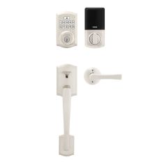 Keypad And Deadbolt - Prescott/Katella - Satin Black