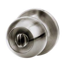 Private Door Knob - Hudson - Satin Nickel