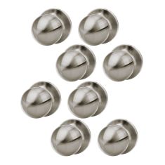 Knob set For Passage Doors - Hudson - 8/pkg - Satin Nickel