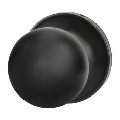 Passage Door Knob - Hudson - Matte Black