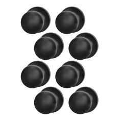 Knob Set For Passage Doors - Hudson - 8/pkg - Matte Black