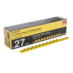 Strip Loads - .27 Caliber - Plastic - Level 4 - Yellow - 100/box