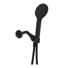 Ensemble douchette, 3 fonctions, noir mat, 2 mcx