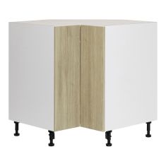 Caisson inférieur de coin 2 portes, Beauté Naturelle, bois, 33" x 34 3/4" x 24"