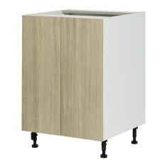 Caisson inférieur 2 portes, Beauté Naturelle, bois, 24" x 34 3/4" x 24"