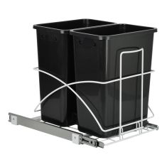 Pull Out Bin - 2 x 29 l - 20" X 14.5" X 19.5"