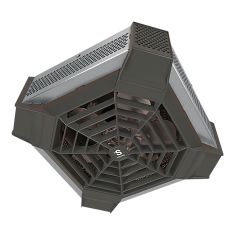 Aéroconvecteur de plafond pour garage, 4 000 W, 240 V, Acier inoxydable