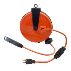 Cable Reel Retractable - 3 ways - 30'