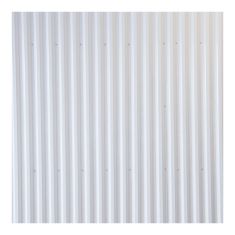 PVC Corrugated Pannel - White - 40" x 194"