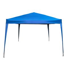 Abris de soleil, bleu, 3m x 3m x 2,5m