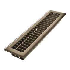 Floor Register - Chocolate - 2 1/4" x 12"