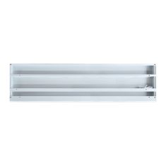 Marche en aluminium, blanc, 11" x 48"