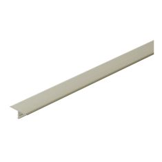 Moulure pour céramique en T, clair, 8" x 7/8"