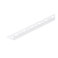 Tile Edge – Aluminum – White - 8' x 3/8"