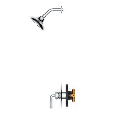 Robinet de douche, Brolio, chrome