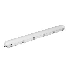 Luminaire étanche, blanc, 120-3478 V, 40-50-60 W, 4’