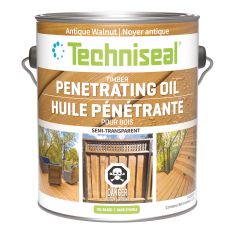 Protecteur pour bois, huile, noyer, 3,78 l