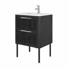 Nova Vanity - 24" x 23.3" x 19" - Ebony Wood