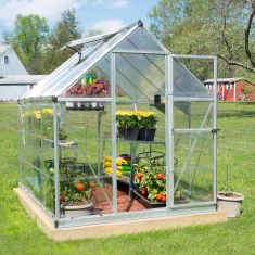 Serre de jardin – Hybrid – Silver - 6’ x 8’