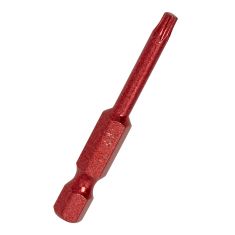 Embout, Star Drive, T-15, rouge, 2", 2/pqt