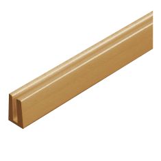U-Channel Moulding for Lattice or Privacy Panels – PVC – Cedar – 8’