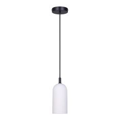Luminaire suspendu, Cimentia, blanc-gris, 4,3"