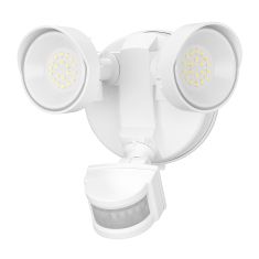 Lumière de sécurité, DEL, solaire, blanc