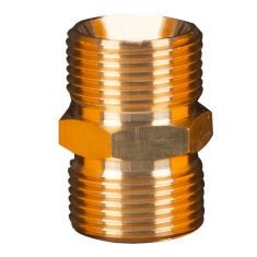 Adaptateur, Mâle M22 x Mâle M22 MNTP M22, brun