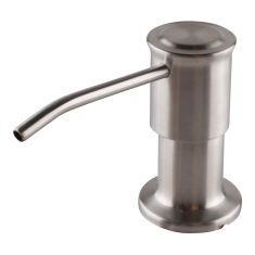 Soap Dispenser, Countertop-Mounted, Brushed Nickel, 500 mL