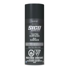 Peinture et apprêt d'extérieur, Permaflex, mat, noir, 340 g