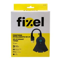 Outdoor Smart Timer – Wi-Fi – 3 Outlets – Black