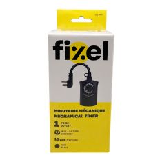 Outdoor Mechanical Timer – 1 Outlet – Black