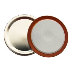1-Piece Mason Jar Lids, Regular Mouth, D68 mm, 12/Pkg