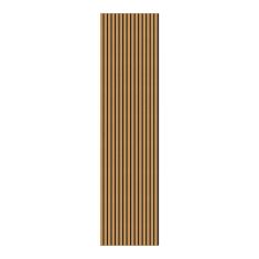 Panneau acoustique, 24" x 95", chêne, 2/pqt