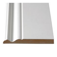 MDF Baseboard Primed - 5/8" x 5 9/16" x 8'