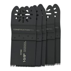 Lames oscillantes, coupe précise à ras pour bois, 1 3/8"