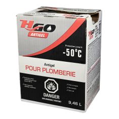 Antigel pour plomberie, non toxique, prêt à l’emploi, 9,46 L