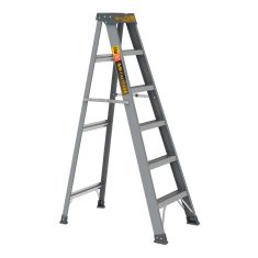 Fiberglass Step Ladder, 6-ft, Grade 2