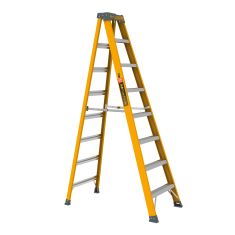 Fiberglass Step Ladder, 8-ft, Grade 1A