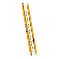 Fiberglass Extension Ladder - 20' - Grade 1A - 300 lb Capacity