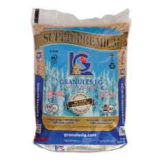 Granules de bois, chauffage, bois tendre, 15 kg