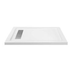 Inspiration Shower Base - 60" x 36" – White Acrylic