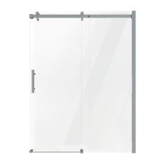 Inspiration Sliding Shower Door - 60" - Clear Glass - Chrome Frame