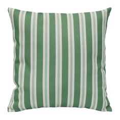 Coussin d'extérieur, motif rayé, 16" x 16"