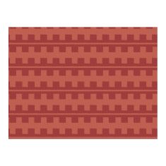 Tapis d'extérieur Rose, réversible, tissé plat, 5' x 7'