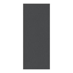 Comptoir stratifié, bord droit, 72,8" x 25", noir Pietra