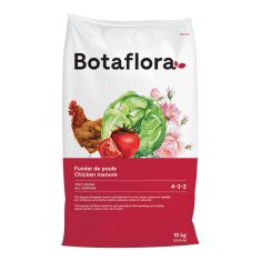 Fumier de poule biologique, 4-3-2, tout usage, 10 kg