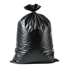 Contractor Trash Bags - 33" x 44" - 2.5 Mil - Black - 24/Pkg